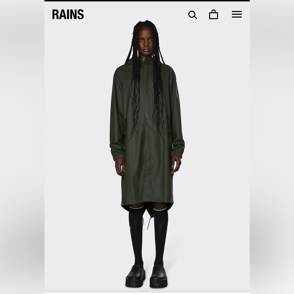 Rain jacket/overcoat